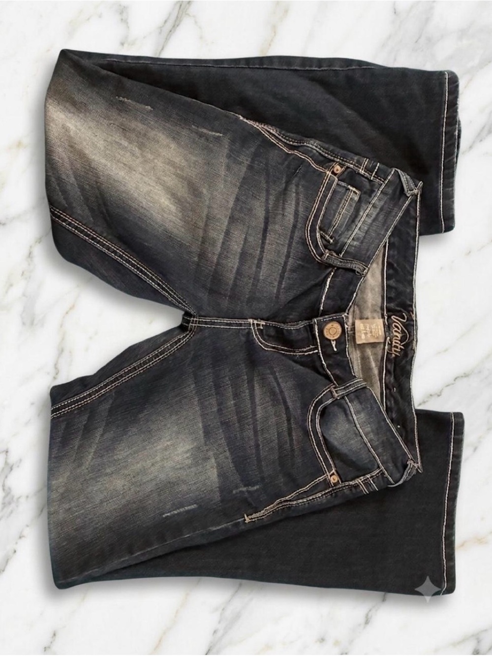 Vanity Blue Washed Straight Men’s Jeans
